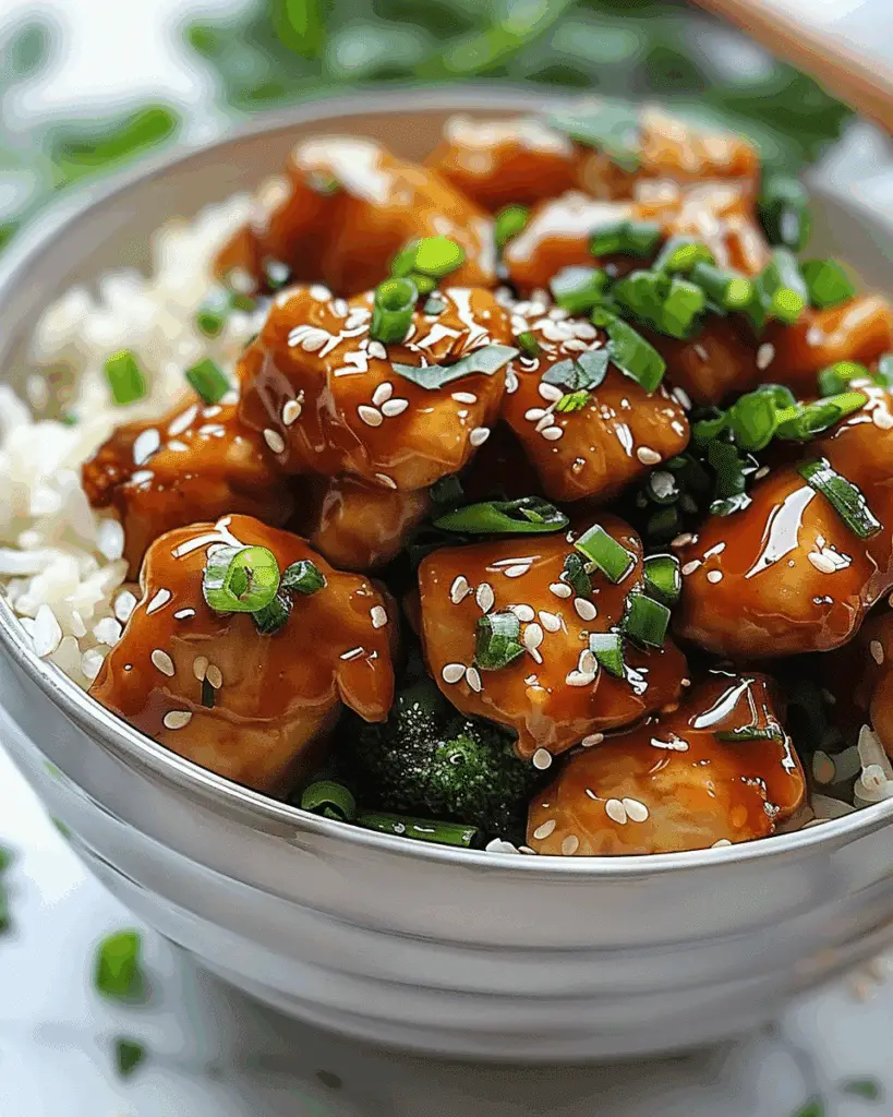 Hot Honey Chicken Bowl
