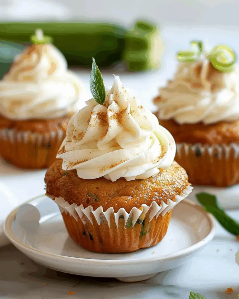 Zucchini Cupcakes