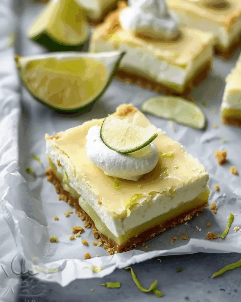 Key Lime Pie Bars