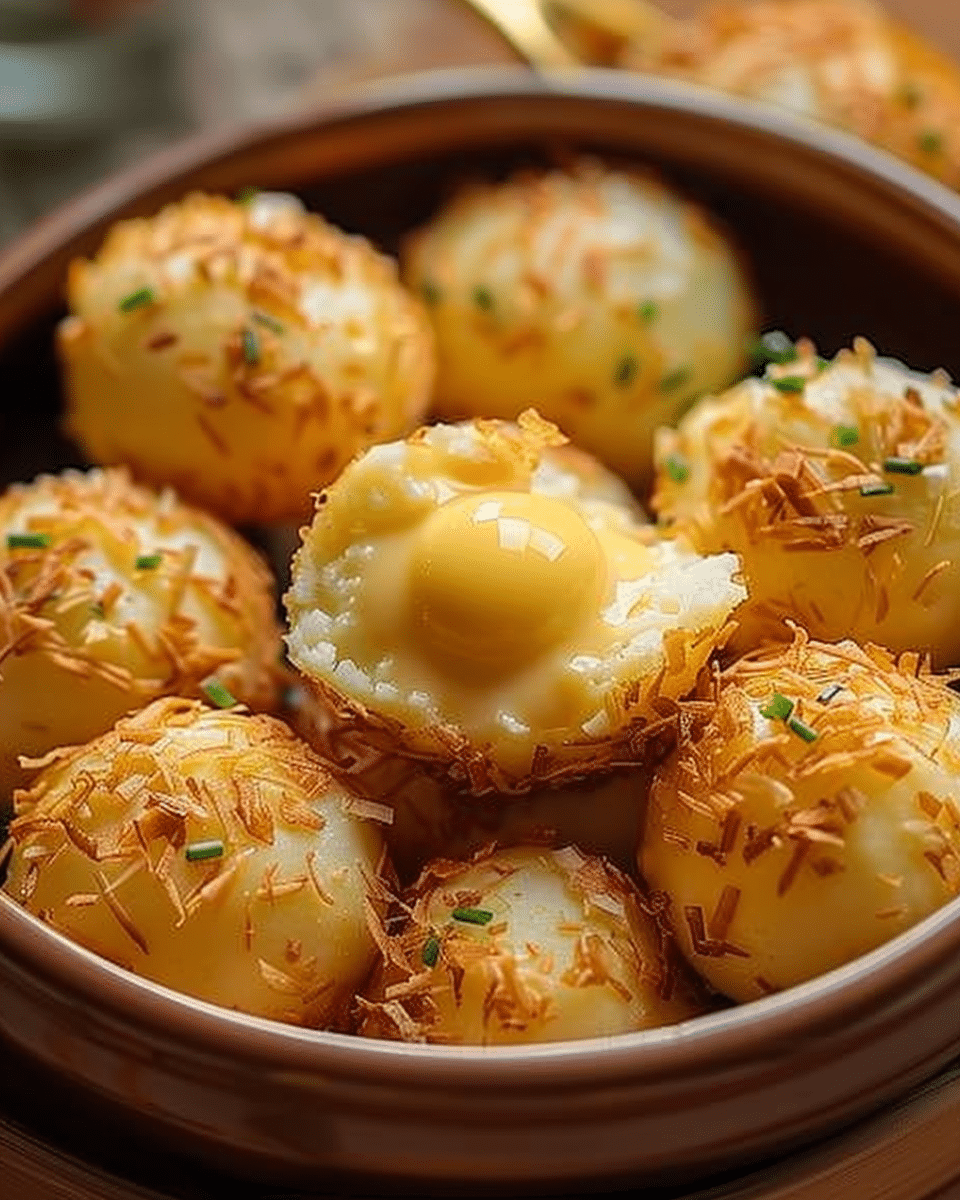 Yummy Potato Cheese Balls