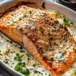 Baked Boursin Salmon