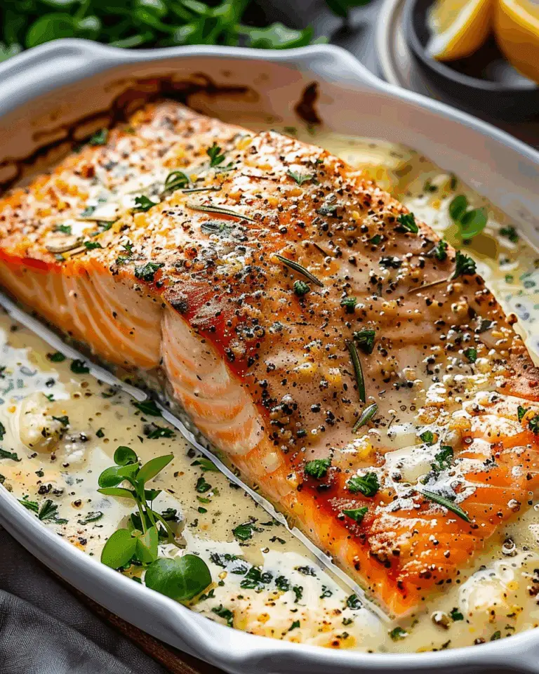 Baked Boursin Salmon