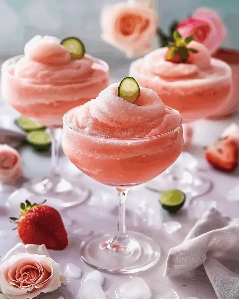 Frozen Rosé Slush (Frosé)