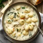 Creamy Chicken Gnocchi Soup