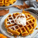 Easy Pumpkin Waffles