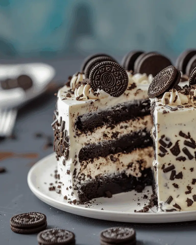 Oreo Ice Cream Cake: 5-Ingredient No-Bake Recipe