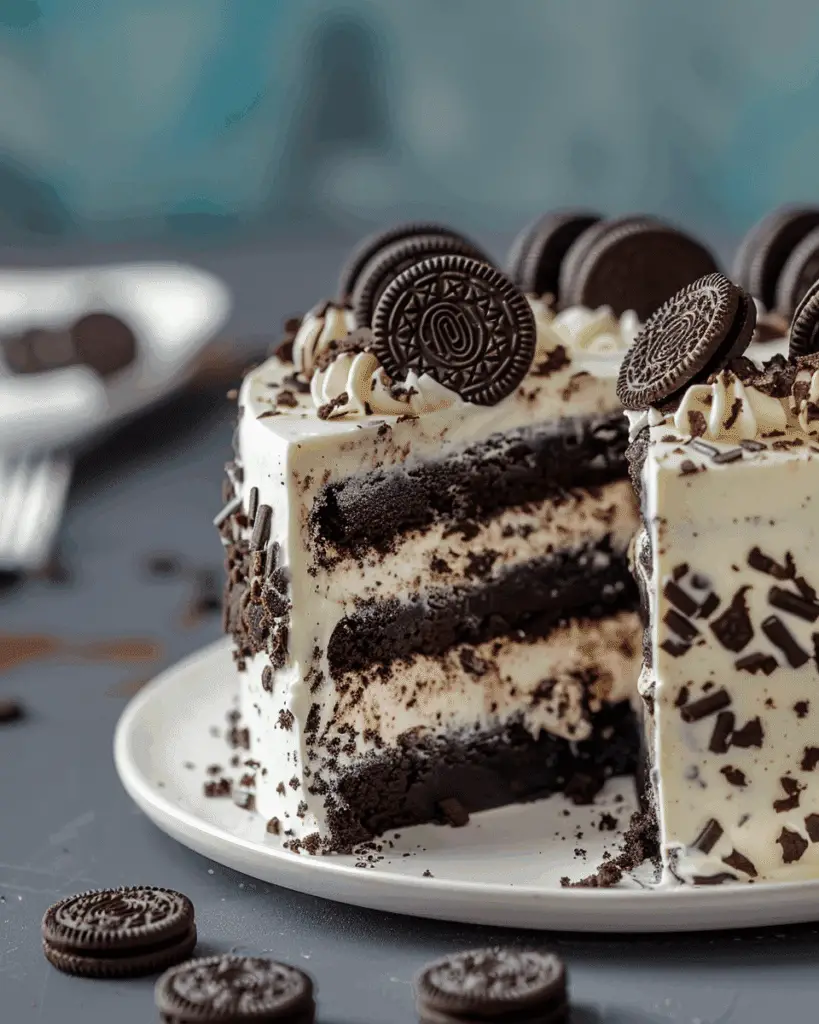 Oreo Ice Cream Cake: 5-Ingredient No-Bake Recipe