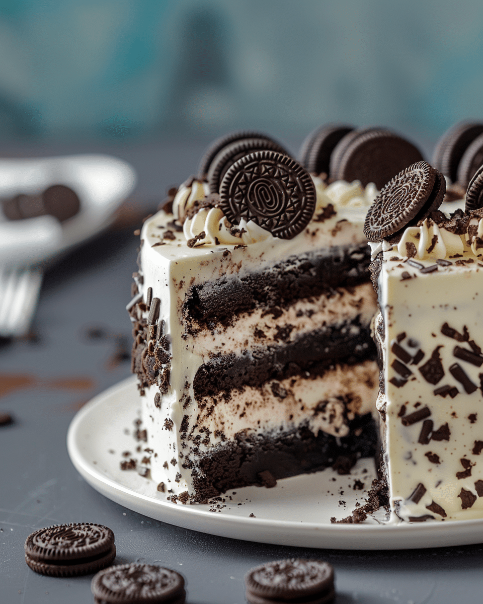Oreo Ice Cream Cake: 5-Ingredient No-Bake Recipe