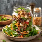 Salad Shakers with Ground Beef
