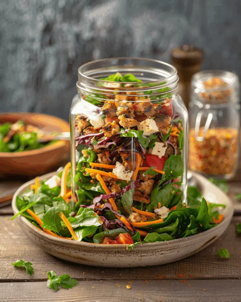 Salad Shakers with Ground Beef