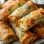 Zucchini Cottage Cheese Spring Rolls