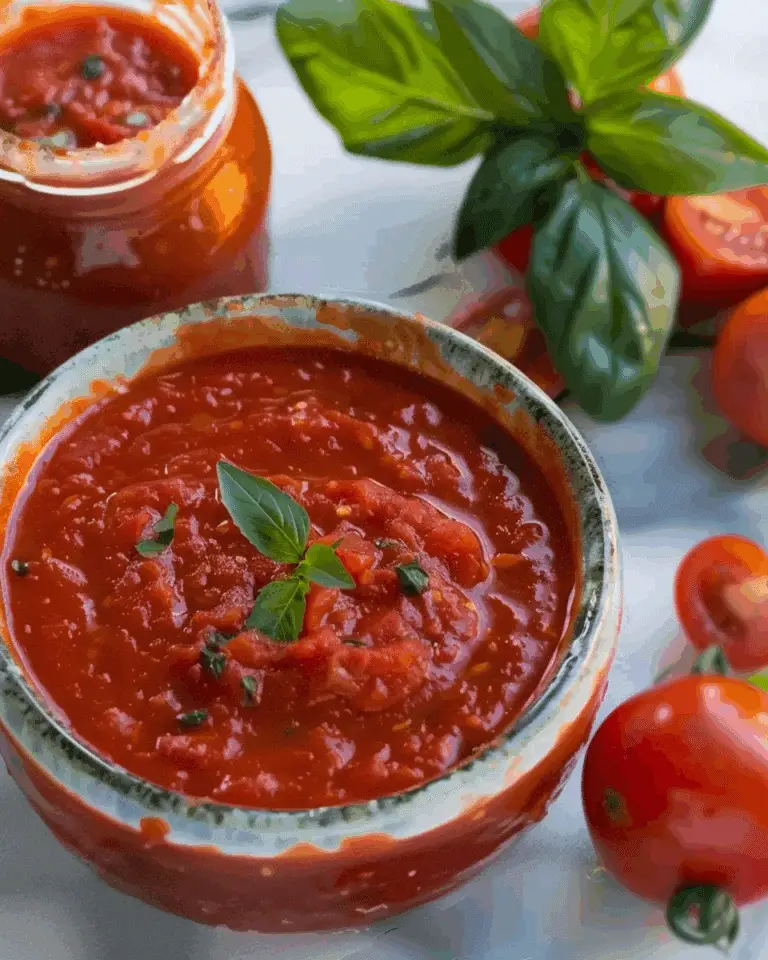 Homemade Tomato Sauce