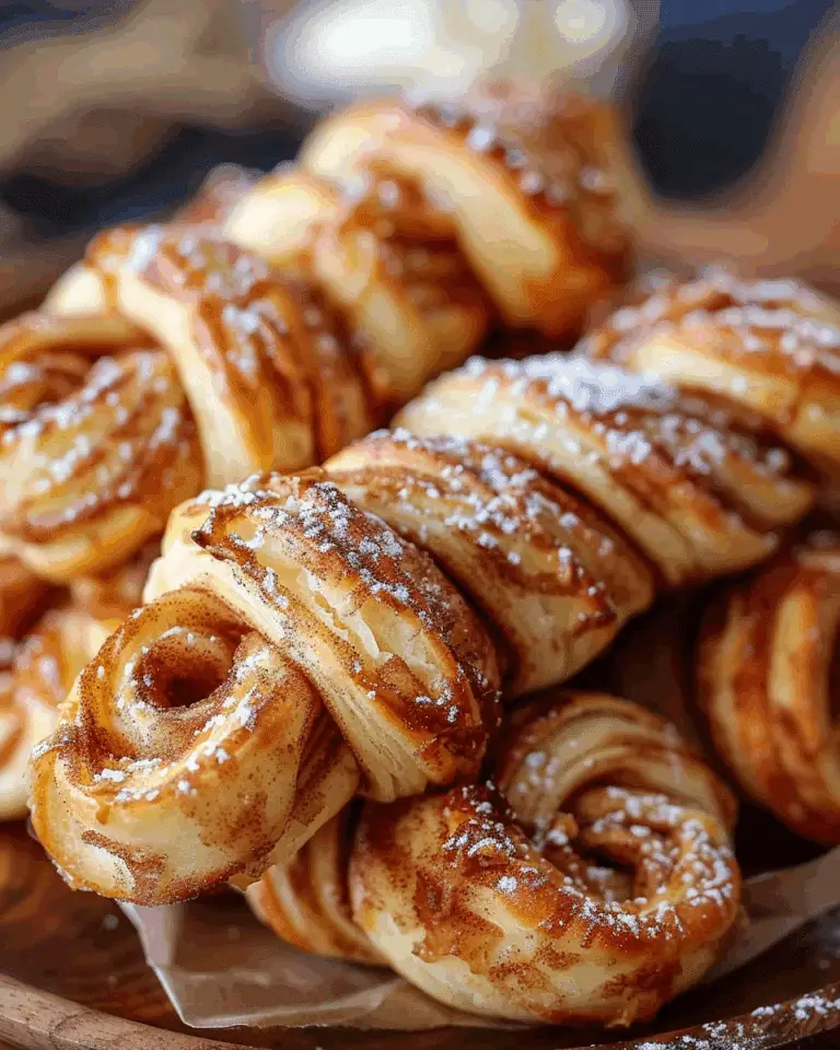 Easy Homemade Cinnamon Twists