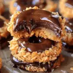 Homemade Samoas Girl Scout Cookies