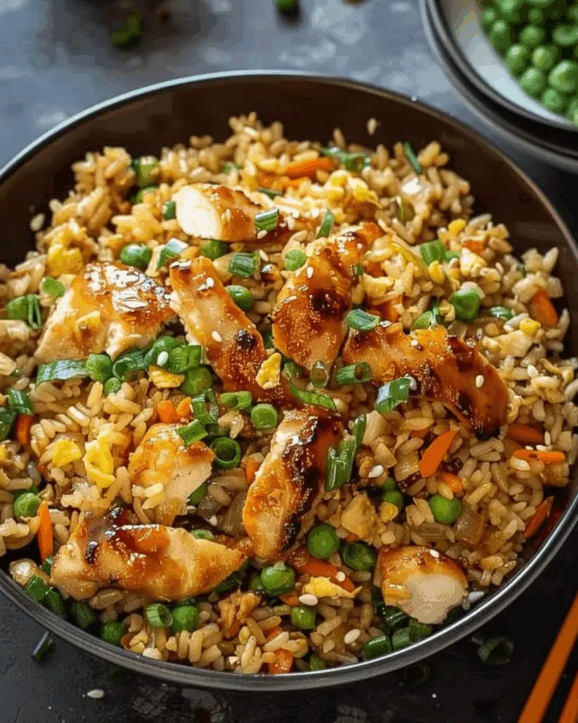 Bang Bang Chicken Fried Rice