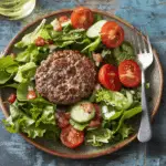 Burger on a Salad Four Ways