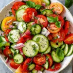 CUCUMBER TOMATO SALAD