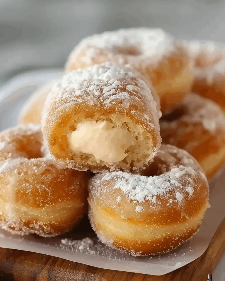 Easy Cream‑Filled Donuts