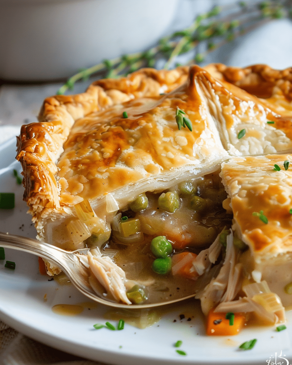 Leftover Turkey Pot Pie