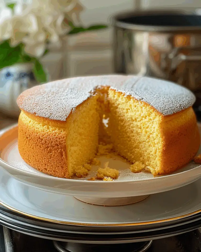 The Best Moist Sponge Cake Recipe