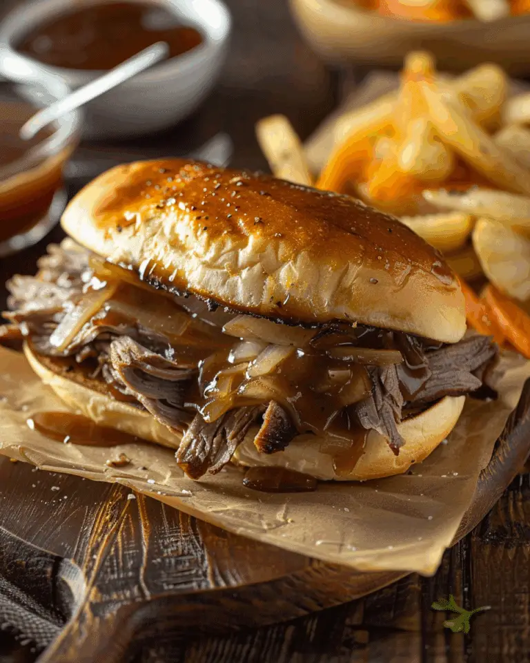 Beef French Dip with Au Jus