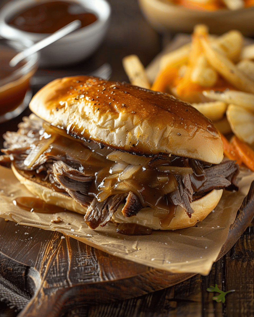 Beef French Dip with Au Jus