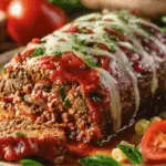 Stuffed Italian Meatloaf