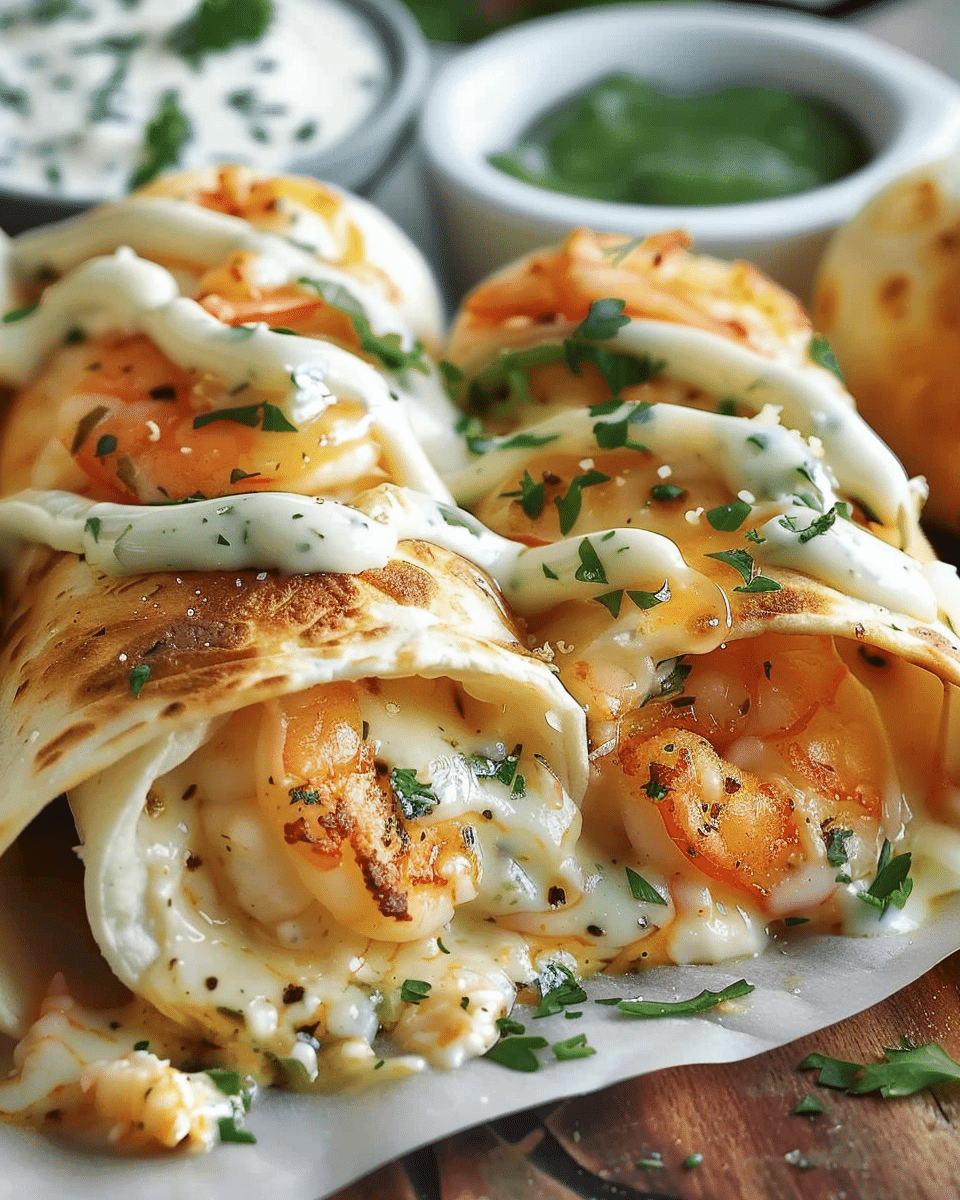CHEESY SEAFOOD TORTILLA BOMBS