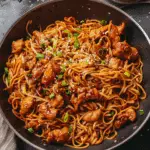 Korean Chicken and Noodles