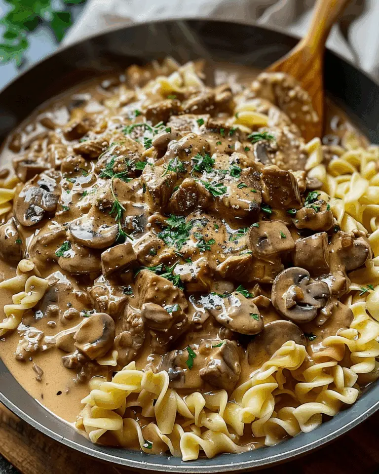 Beef Stroganoff One Pot: Easy Recipe & Quick Cleanup