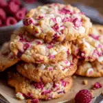 White Chocolate Raspberry Cookies