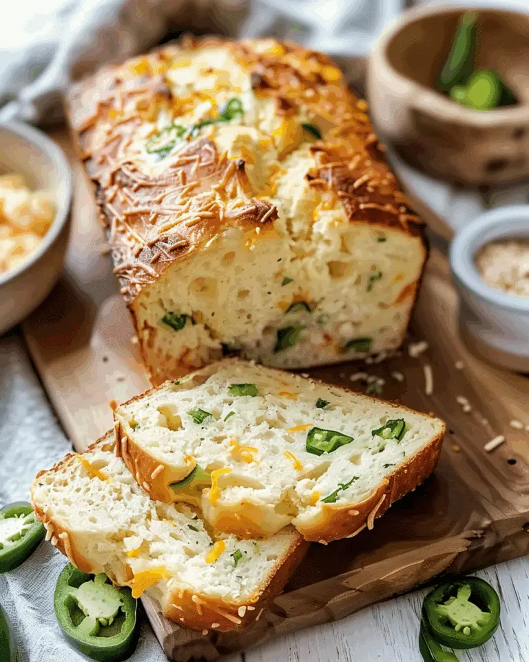 Easy Jalapeño Cheddar Bread