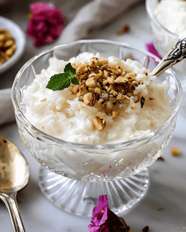 Lebanese Rice Pudding
