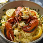 Lemon Butter Lobster Risotto