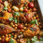 Chicken and Chickpea Tray Bake