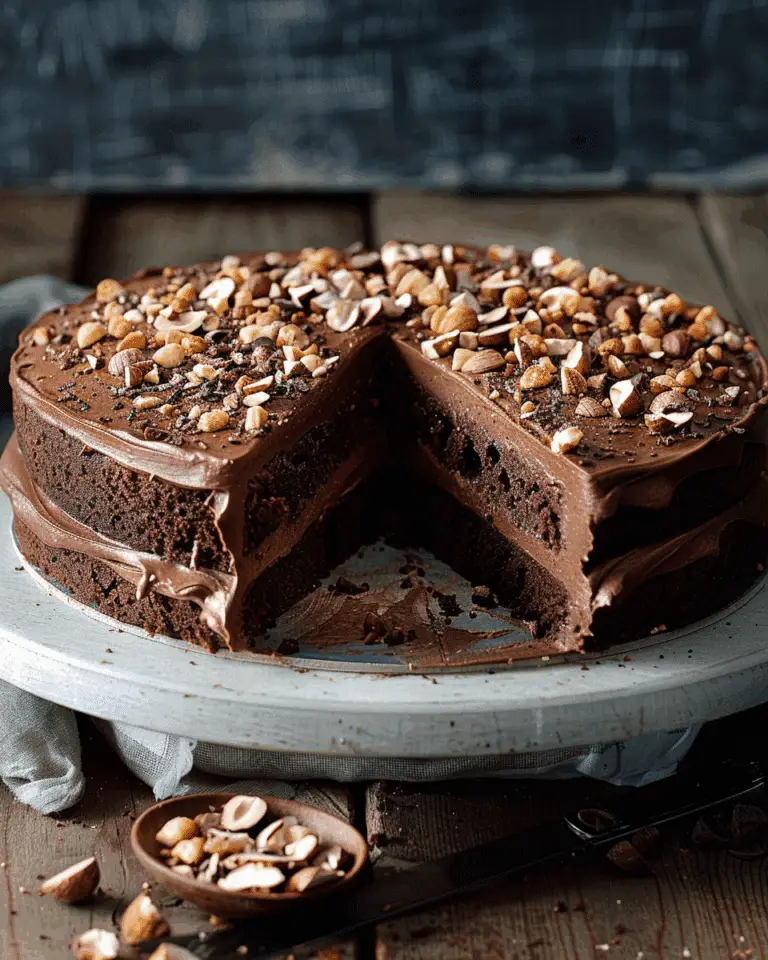 Chocolate Hazelnut Cake