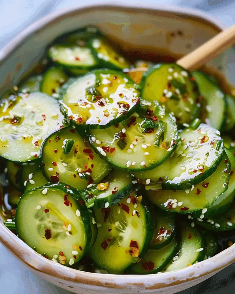 Easy Asian Cucumber Salad