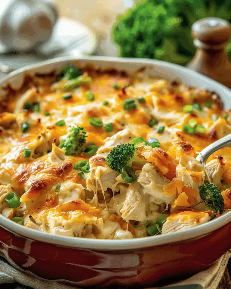 Easy Low Carb Chicken Casserole