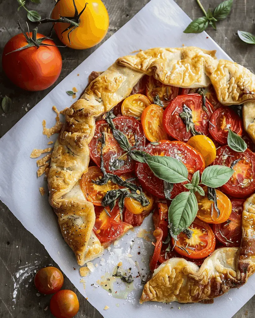 Fresh Tomato Galette
