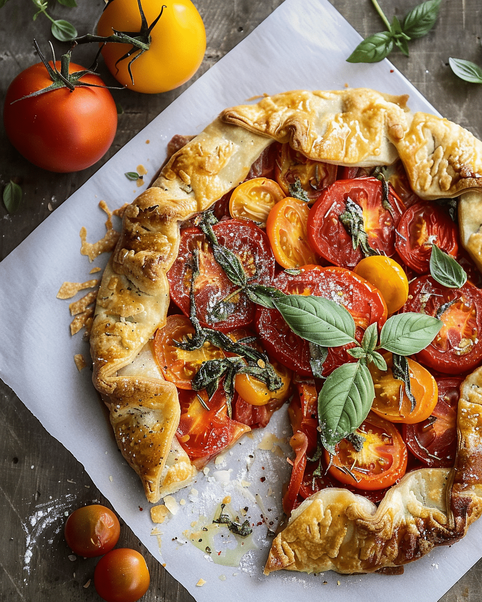 Fresh Tomato Galette