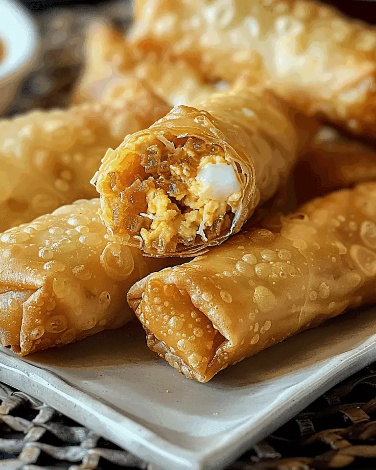 Golden Brown Egg Rolls