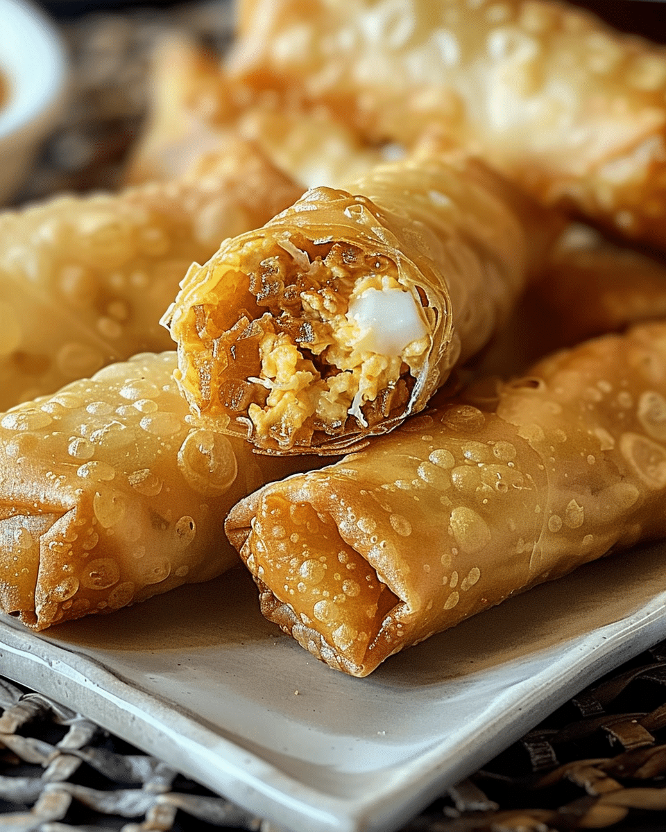 Golden Brown Egg Rolls