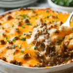 5-Ingredient Ground Beef Casserole Recipe