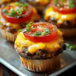 Cheeseburger Muffins
