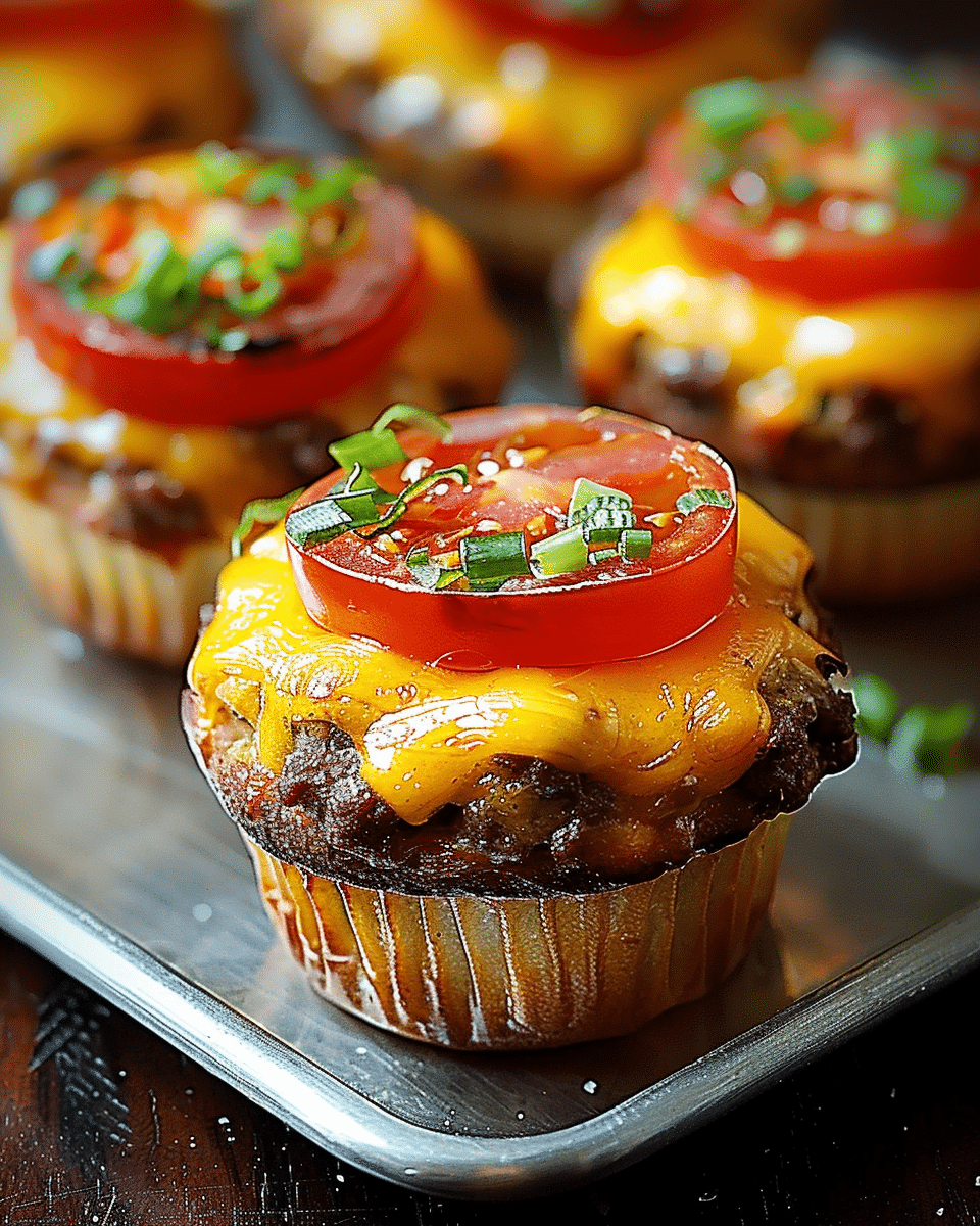 Cheeseburger Muffins