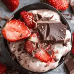 Chocolate Strawberry Yogurt Clusters