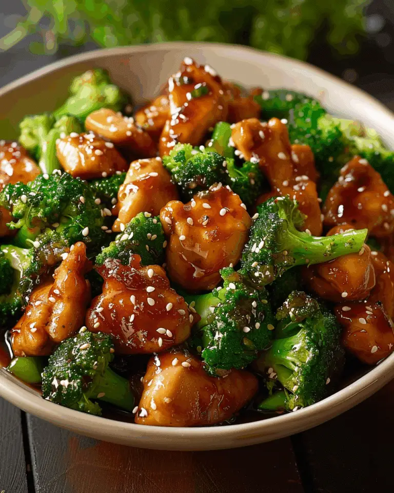 Honey Garlic Chicken and Broccoli