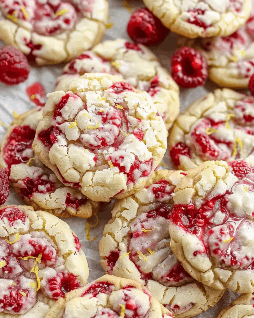 Lemon Raspberry Cookies