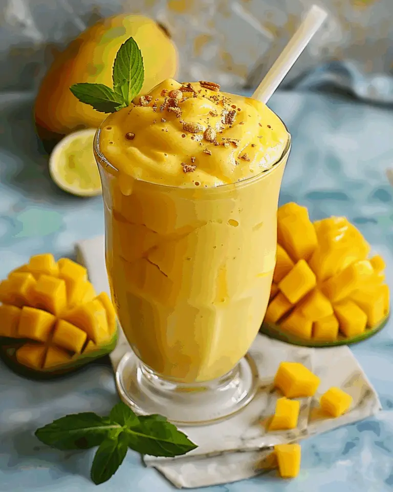 Discover The Ultimate Frozen Mango Lassi Recipe
