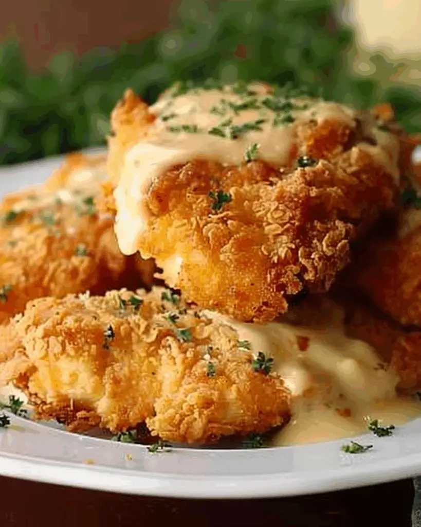 Baked Crispy Ritz Cracker Chicken